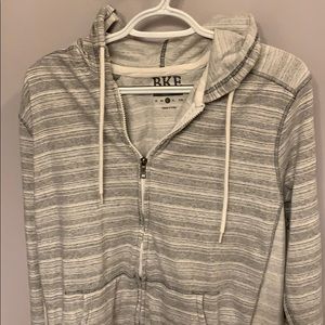 BKE Slim Fit Zip Up Hoodie Large